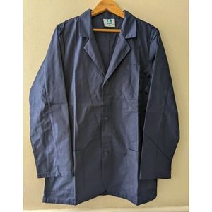 Adar Medical Navy Blue Consultation Lab Coat Womens Medium~ New